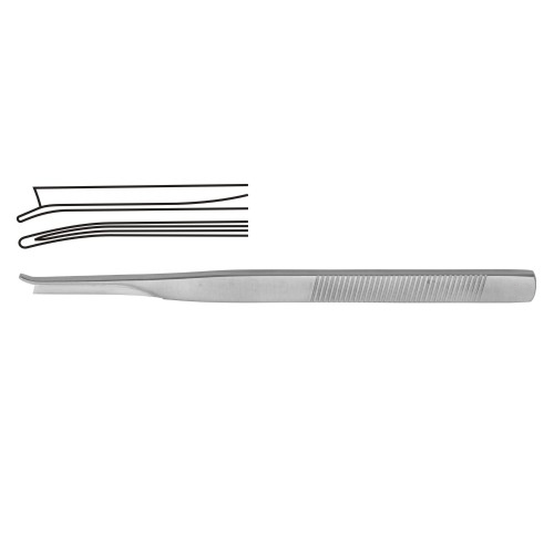 Silver Chisel Left Curved
